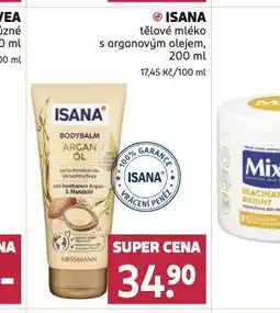Rossmann Isana tělové mléko nabídka