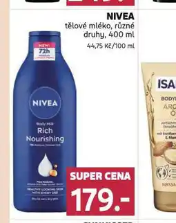 Rossmann Nivea tělové mléko nabídka