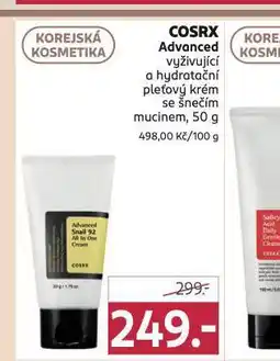 Rossmann Cosrx krém nabídka