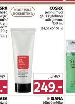 Rossmann Cosrx jemný mycí gel nabídka