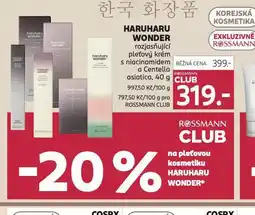 Rossmann Haruharu wonder krém nabídka