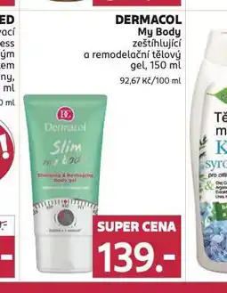 Rossmann Dermacol my body zeštíhlující a remodelační tělový gel nabídka