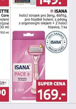 Rossmann Isana holicí strojek nabídka
