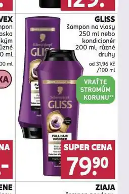 Rossmann Gliss šampon, kondicioner nabídka