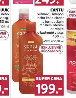 Rossmann Cantu krémový šampon nabídka
