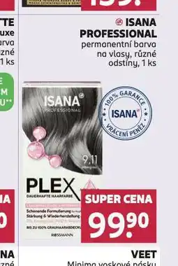 Rossmann Isana professional permanentní barva na vlasy nabídka