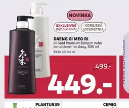 Rossmann Daeng gi meo ri korejský šampon, kondicioner nabídka