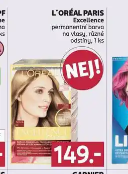 Rossmann Loreal paris excellence permanentní barva na vlasy nabídka