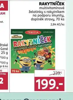 Rossmann Rakytníček multivitamínové želatinky s rakytníkem nabídka