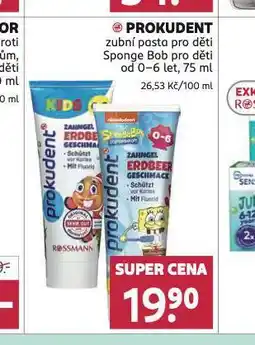 Rossmann Prokudent zubní pasta nabídka