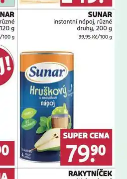 Rossmann Sunar instantní nápoj nabídka