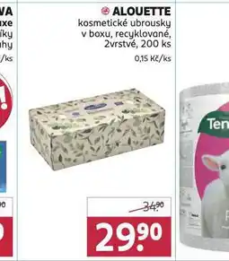 Rossmann Alouette kosmetické ubrousky nabídka
