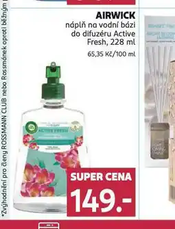 Rossmann Airwick náplň na vodní bázy nabídka