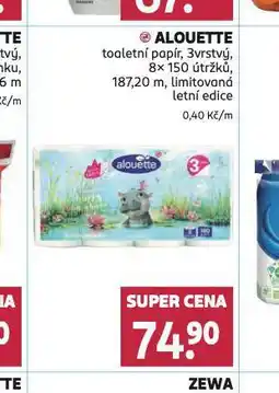 Rossmann Alouette toaletní papír nabídka