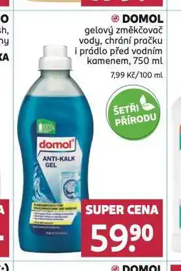 Rossmann Domol gelový změkčovač vody nabídka