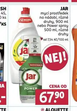 Rossmann Jar prostředek na nádobí nabídka