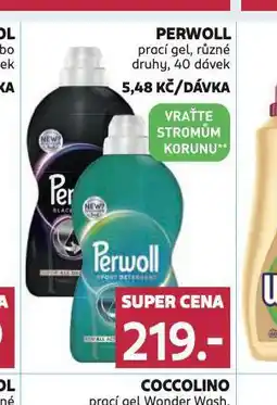 Rossmann Perwoll prací gel nabídka