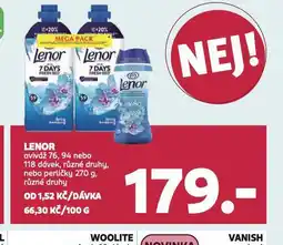Rossmann Lenor aviváž / vonné perly nabídka