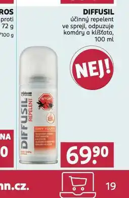 Rossmann Diffusil repelent nabídka