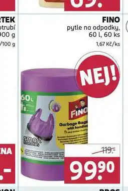 Rossmann Fino pytle na odpadky nabídka