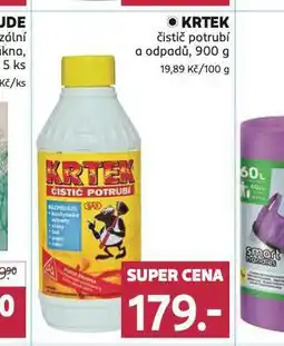 Rossmann Krtek čistič potrubí a odpadu nabídka