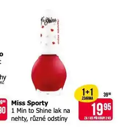 Teta Miss sporty lak na nehty nabídka
