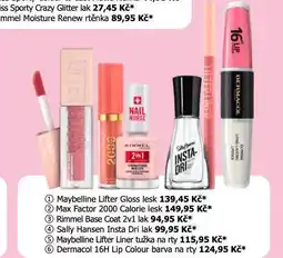 Teta Max factor lesk nabídka