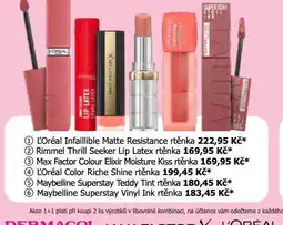 Teta Maybelline rtěnka nabídka