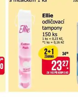 Teta Ellie odličovací tampony nabídka