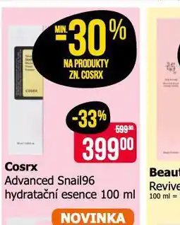 Teta Cosrx hydratační esence nabídka
