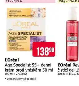 Teta Loreal age specialist krém nabídka