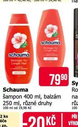Teta Schuama šampon, balzám nabídka