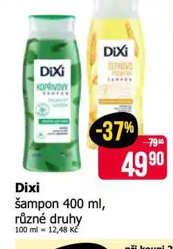 Teta Dixi šampon nabídka