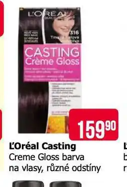 Teta Loreal casting barva na vlasy nabídka