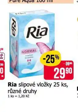 Teta Ria slipové vložky nabídka