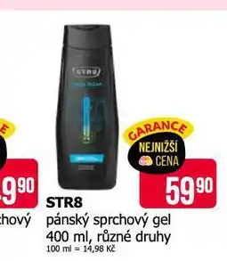 Teta Str8 sprchový gel nabídka