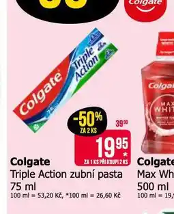 Teta Colgate zubní pasta nabídka