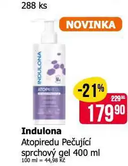Teta Indulona atopired pečující sprchový gel nabídka
