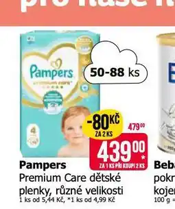 Teta Pampers dětské plenky nabídka