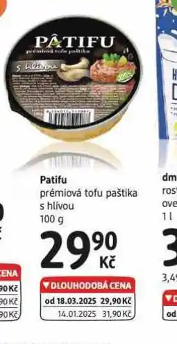 dm drogerie Patifu paštika nabídka