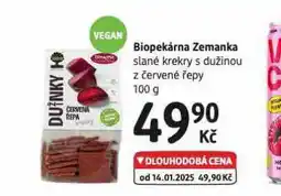 dm drogerie Slané krekry s dužinou z červené řepy nabídka