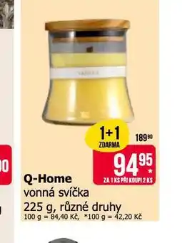 Teta Q home vonná svíčka nabídka