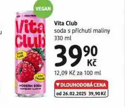 dm drogerie Soda s příchutí maliny nabídka