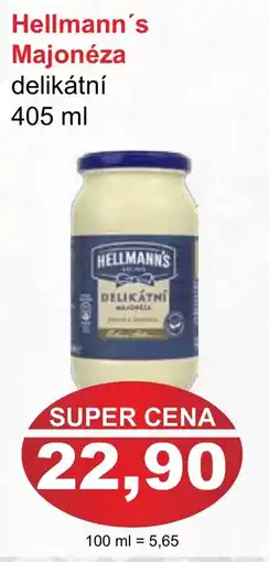 PLUS JIP Hellmann's Majonéza delikátní nabídka