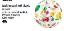 Bauhaus Nafukovací míč Lively nabídka