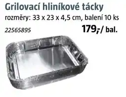 Bauhaus Grilovací hliníkové tácky nabídka