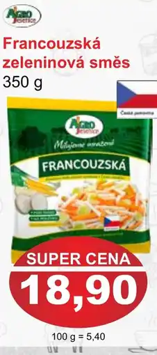 PLUS JIP Francouzská zeleninová směs nabídka