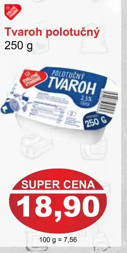 PLUS JIP Tvaroh polotučný nabídka