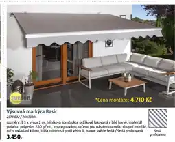 Bauhaus Výsuvná markýza Basic nabídka