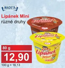 PLUS JIP MADETA Lipánek Mini nabídka